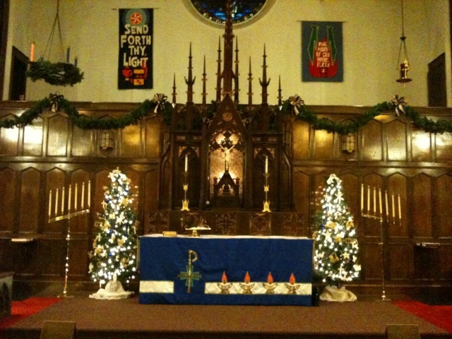 Christmas at Immanuel Lutheran, Kansas City, MO. 