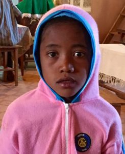 In Madagascar, pink is for both boys and girls.  This young boy had surgery to remove a tumor at no cost to the family.