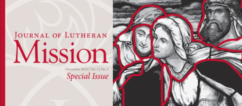Journal of Lutheran Mission – Special Edition: December 2016