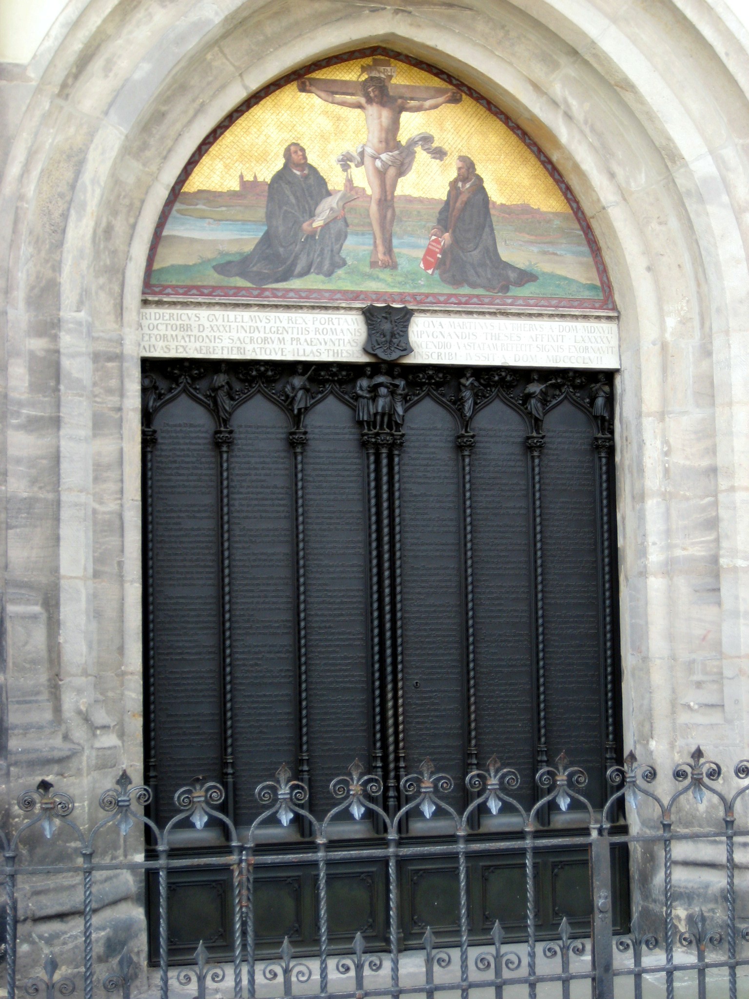 "Thesentür" (the "Door of the Theses")