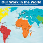 LCMS International Mission – ‘Our Work in the World’ map