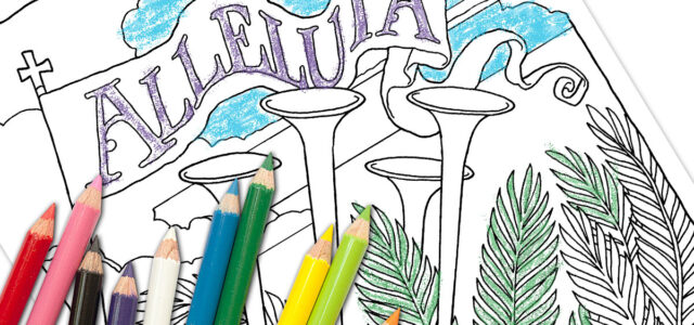 LCMS Worship - Children's coloring book for Easter Vigil