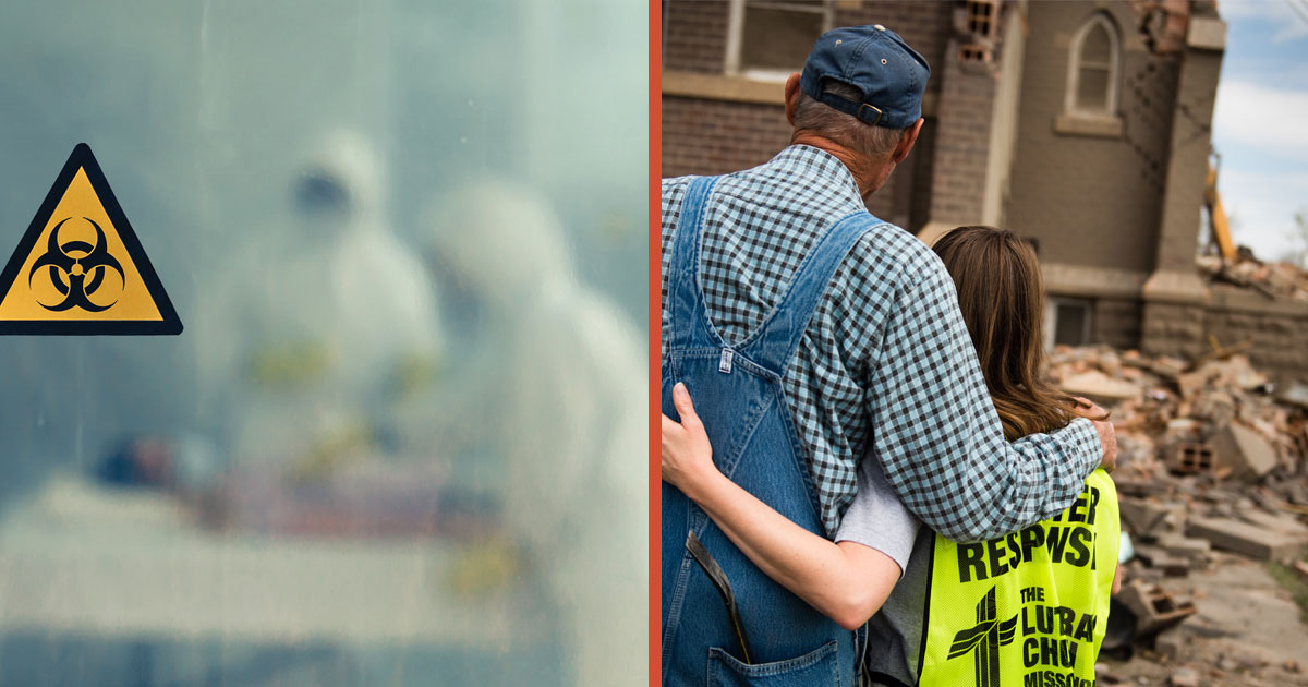 LCMS Disaster Response, a ministry of The Lutheran Church—Missouri Synod, offers resources to help congregations and laypeople prepare for disasters and then provide spiritual and physical care to those affected by a tragedy.