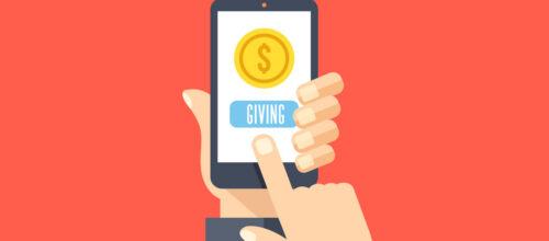 Online Giving Pew Cards