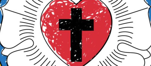 ‘The Luther Seal: Summary of the Gospel’ – Coloring page