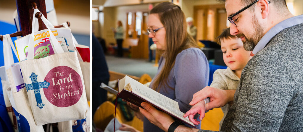 Leading a Worship Bag Workshop — Guide and children's journal